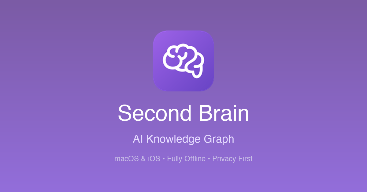 Second Brain — AI Knowledge Graph